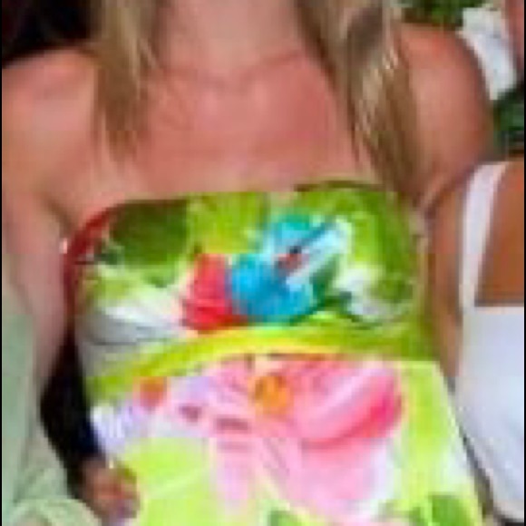 Cache Floral Dress Size 4 - Picture 4 of 4